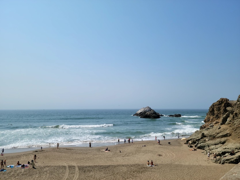 Ocean Beach in San Fransisco California
