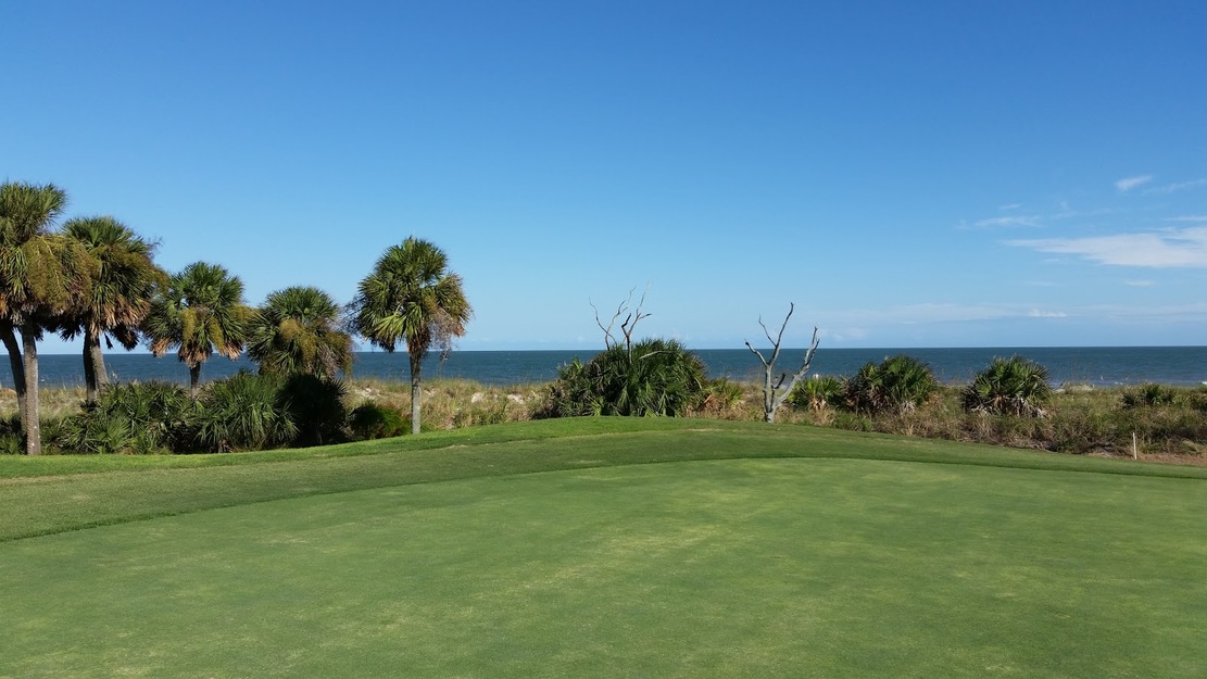 Golf course near Singleton Beach