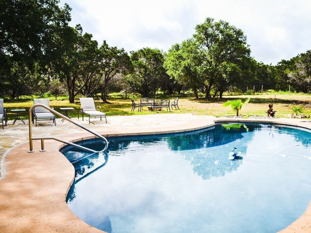 7-Acre Hill Country Escape Near Guadalupe River+ POOL, Dual-Master (no stairs)! photo