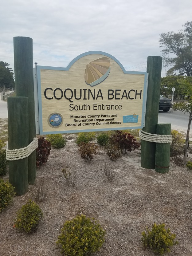 Coquina Beach South Entrance