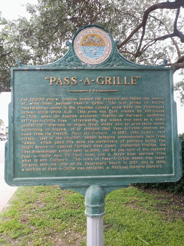 Pass-a-Grille Beach shield