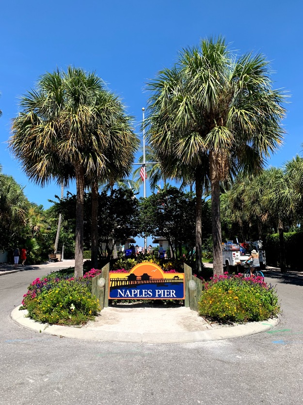 Naples Pier shield