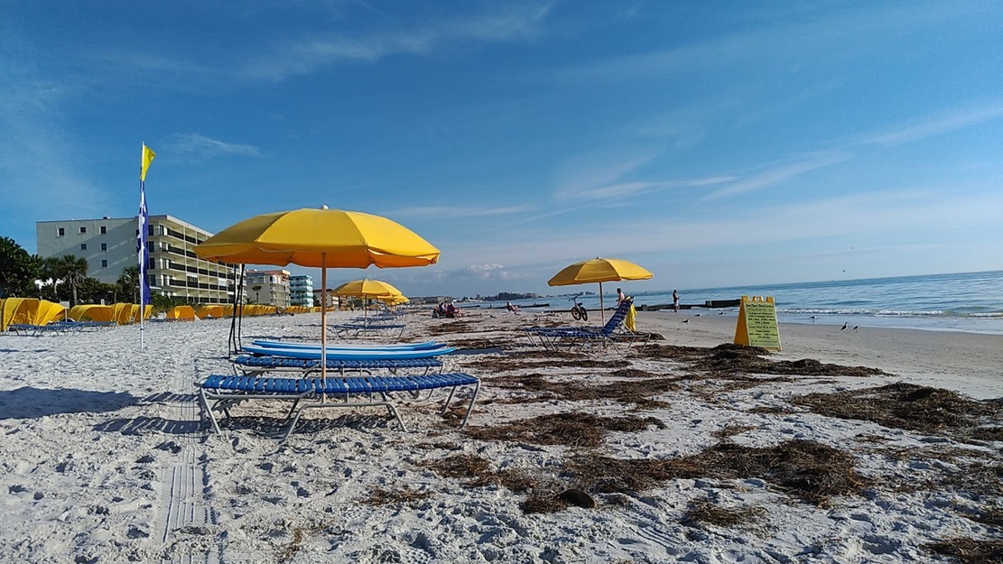 Umbrellas on Madeira Beach Florida