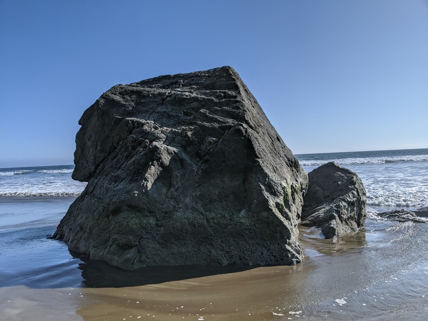 Rocks on Stinson Beach CA