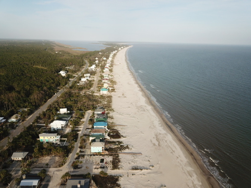 Money Beach FL aerial view