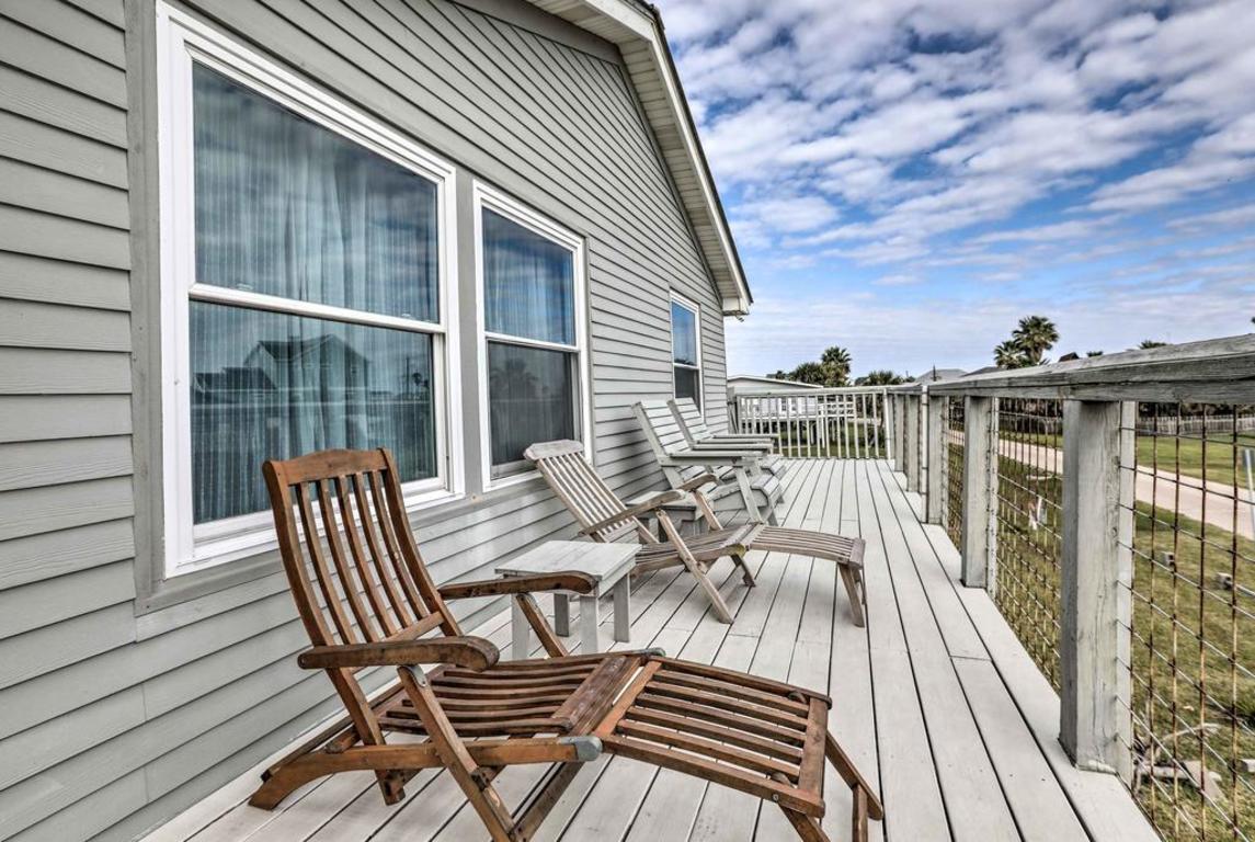 Updated Galveston Home with Deck - 150 Ft to Beach! photo
