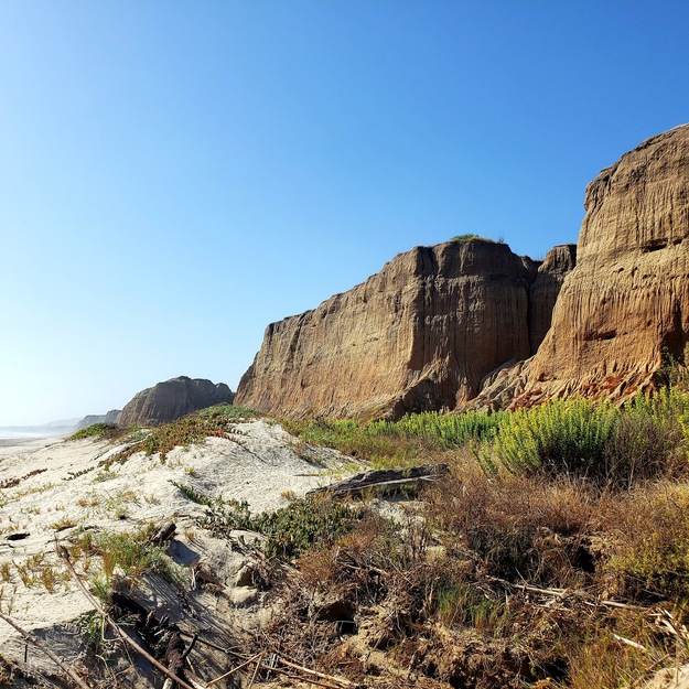 Rocks on Gladiator Beach California