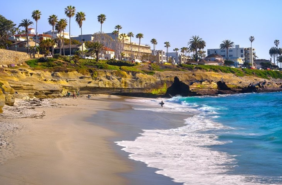 Hotels on La Jolla Shores Beach California