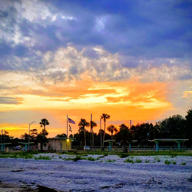 Carrabelle Beach in the evening