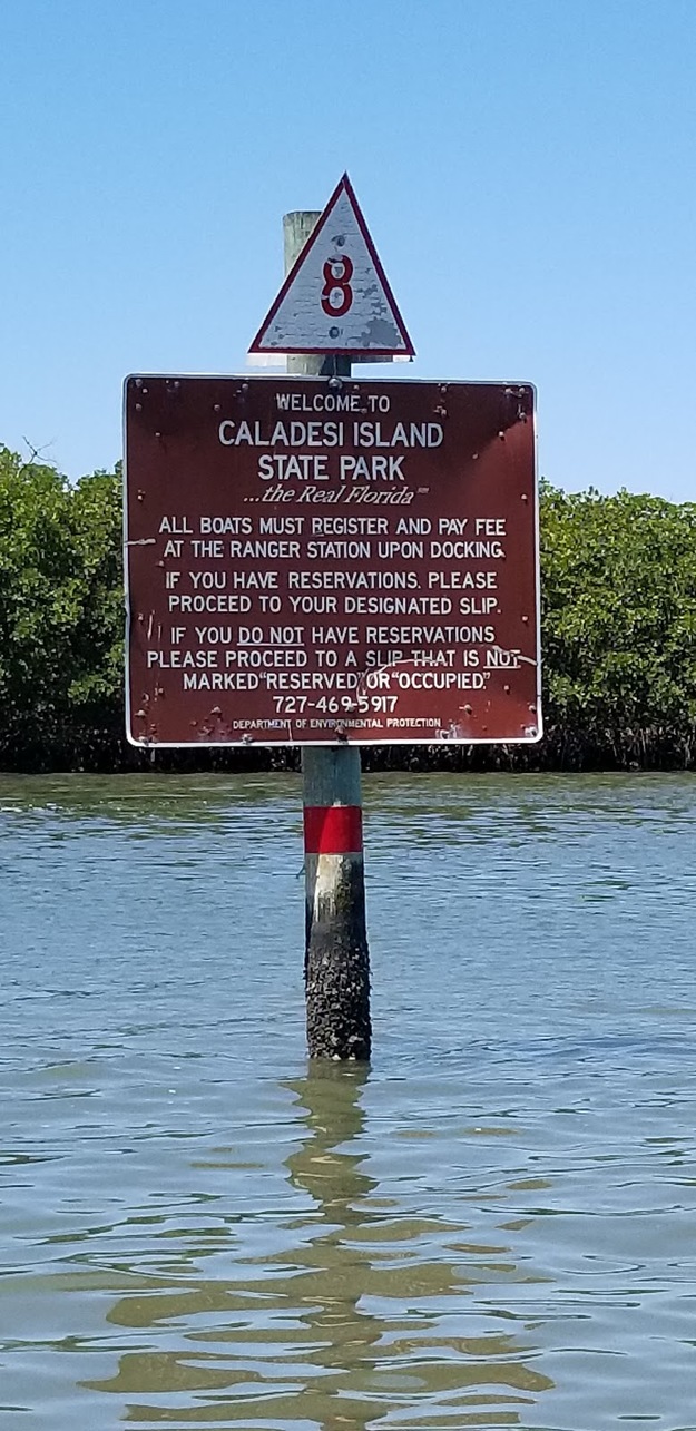 Caladesi Island State Park shield
