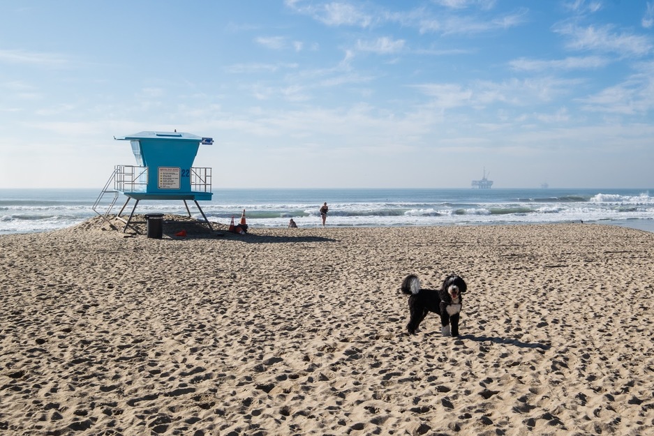 Lifeguard station on Dog Beach (Huntington Beach)