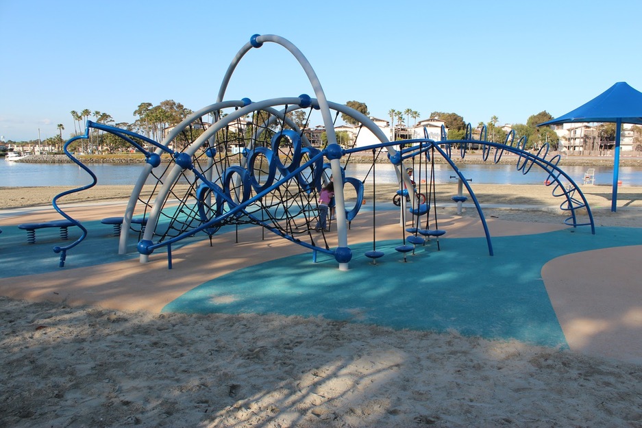 Playground on Mother's Beach, Long Beach, CA
