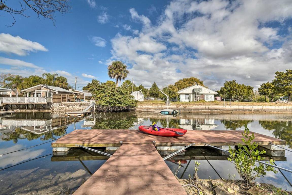 Serene Canal Front Home with Direct Gulf Access photo