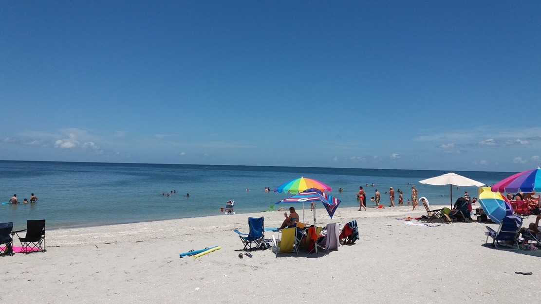 Umbrella on Captiva Beach, FL