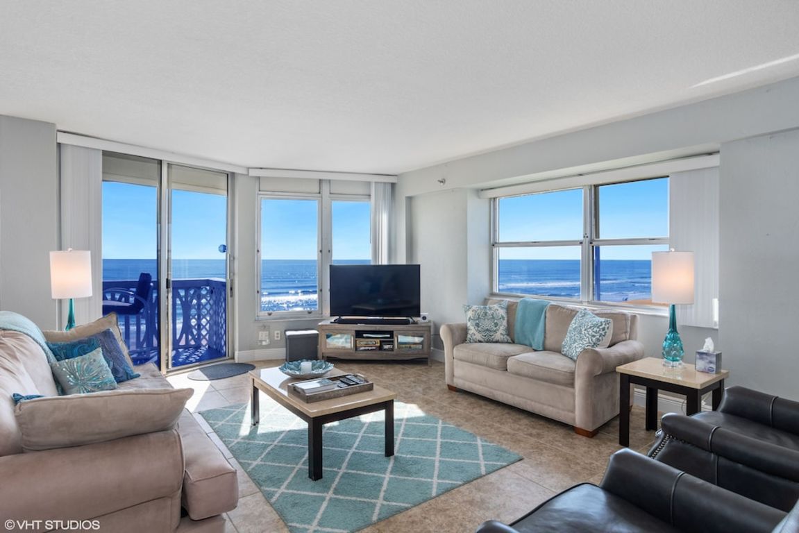 Panoramic Ocean Front Views From Your Amazing Beach Front Condo (3rd Floor) photo