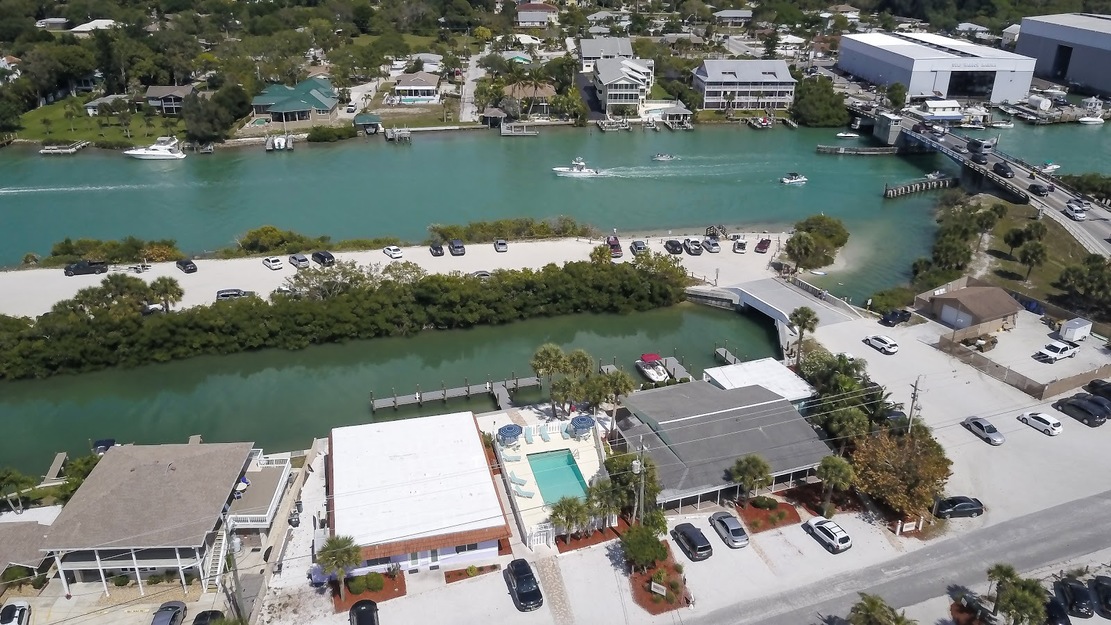 Casey Key aerial view