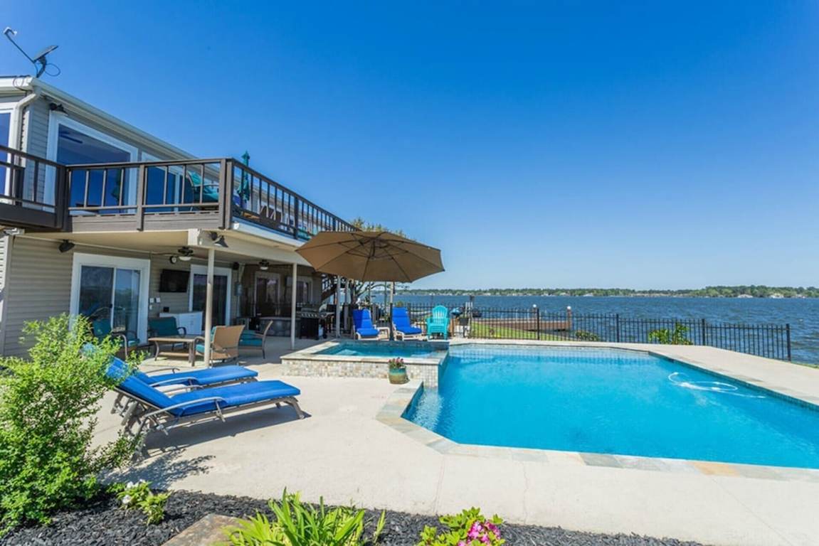 Luxury Lakefront Home with Spectacular Pool and Spa!!! Tremendous Lake Views!!! photo