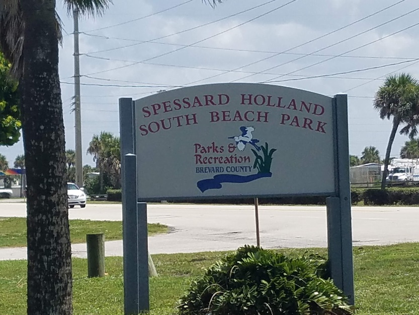 Spessard Holland South Beach Park shield