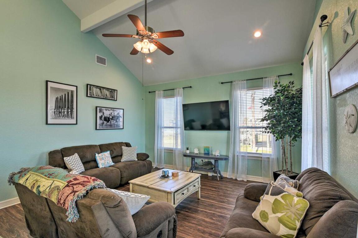 Surfside Getaway with Deck - Walk to the Beach! photo