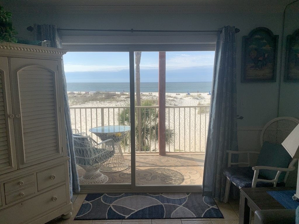 Beach Front Condo with great view convenient location!! Professionally cleaned. photo