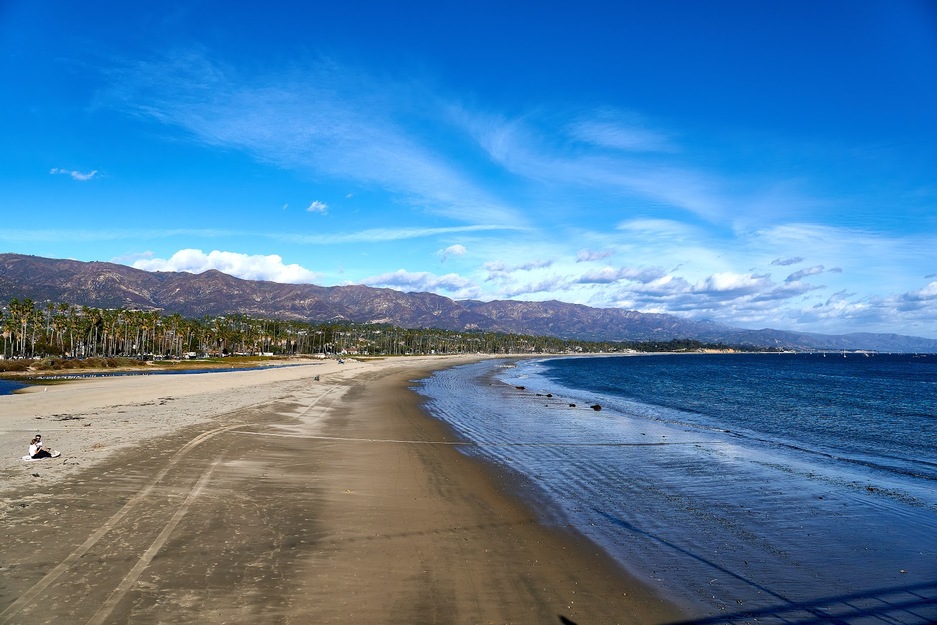 East Beach in Santa Barbara, California