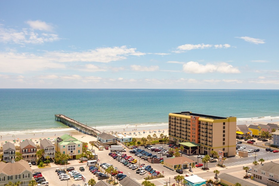 Surfside Beach aerial view