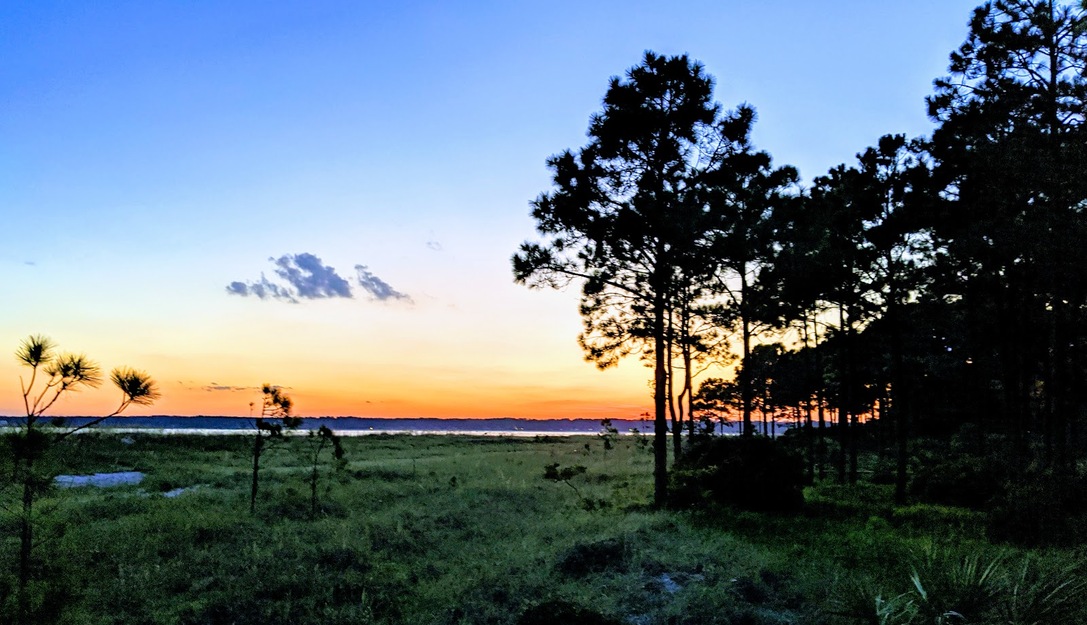 Sunset on the beach