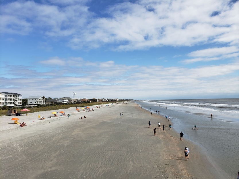 People on the seashore
