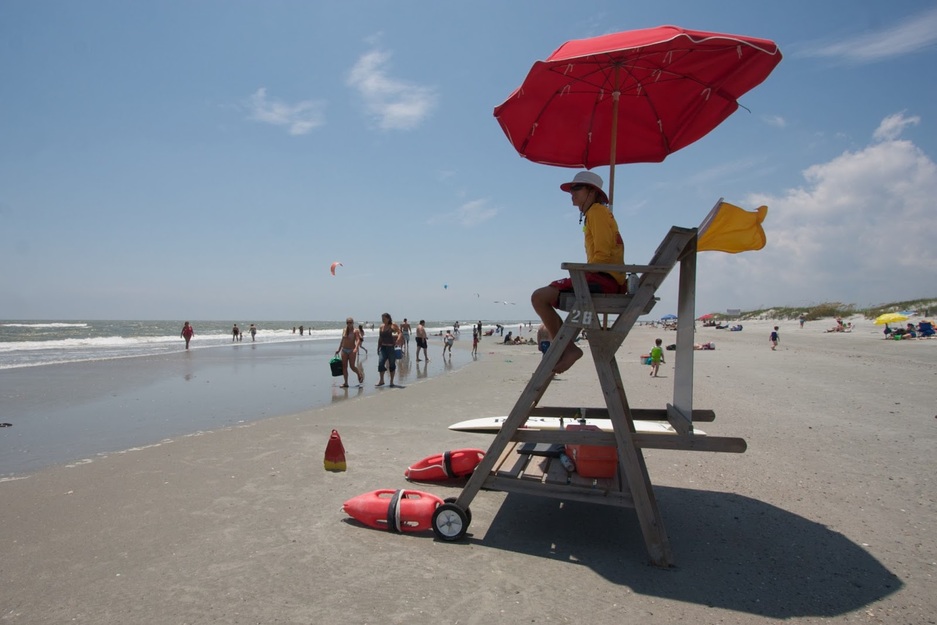 Lifeguard on the beach