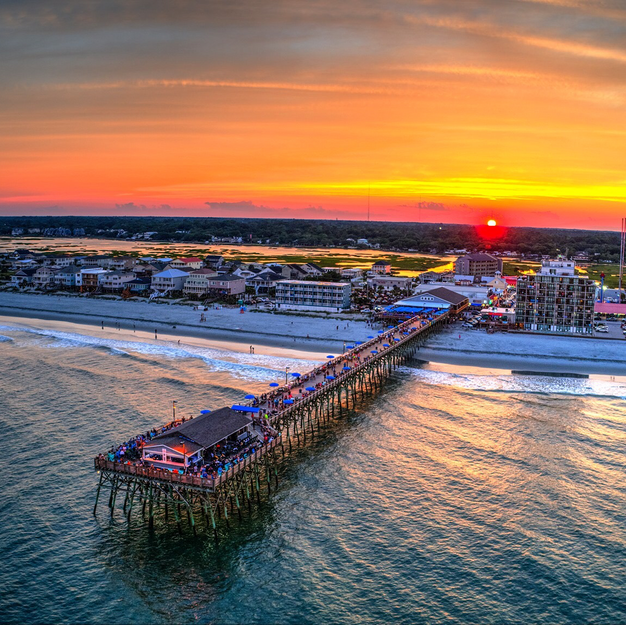 Garden City Beach pier