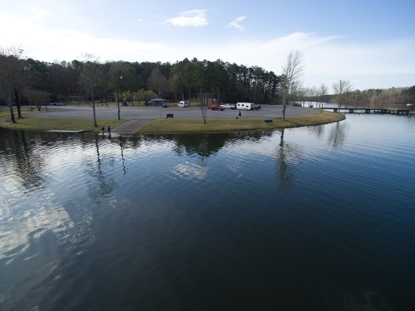 Lake Lurleen parking lot