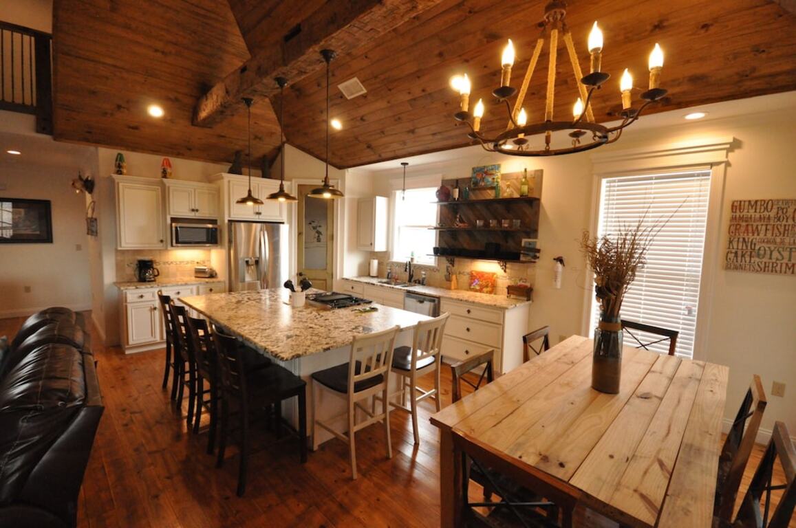 New Large Custom Built Camp on Calcasieu Ship Channel! photo