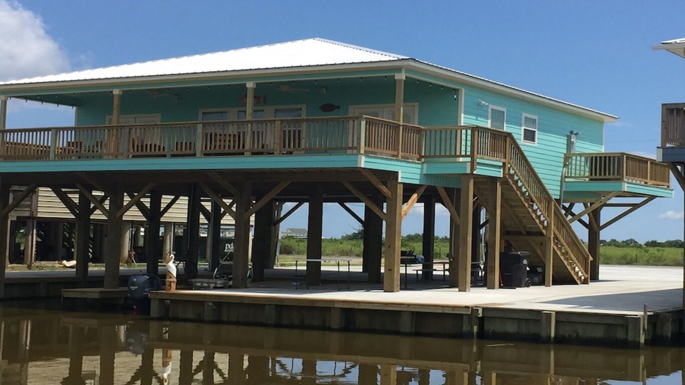 Just Completed....Camp right on the water photo