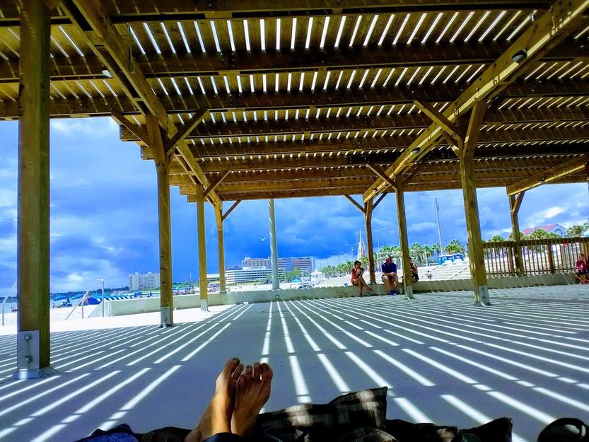 Shade on the beach