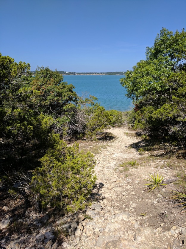 Path to the lake