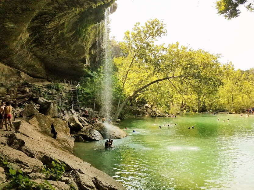 Hamilton Pool Preserve Beach