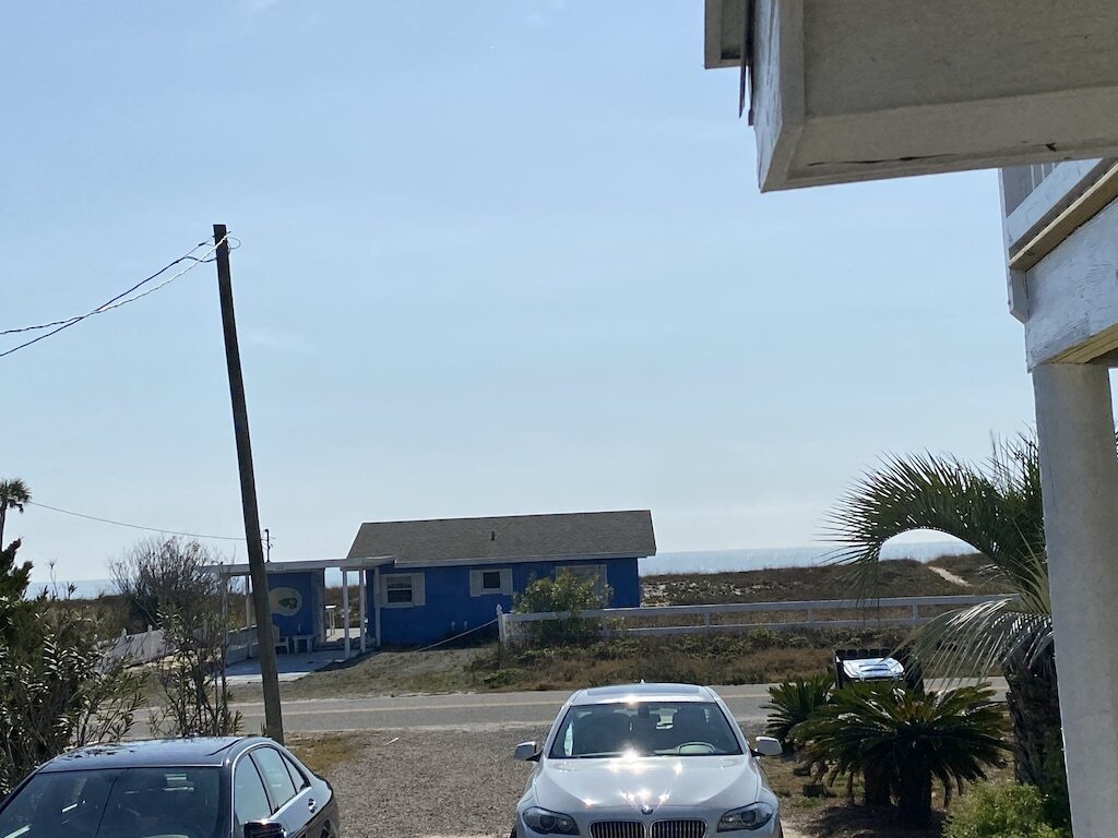 Adorable Beach Cottage. Full size swimming pool. photo