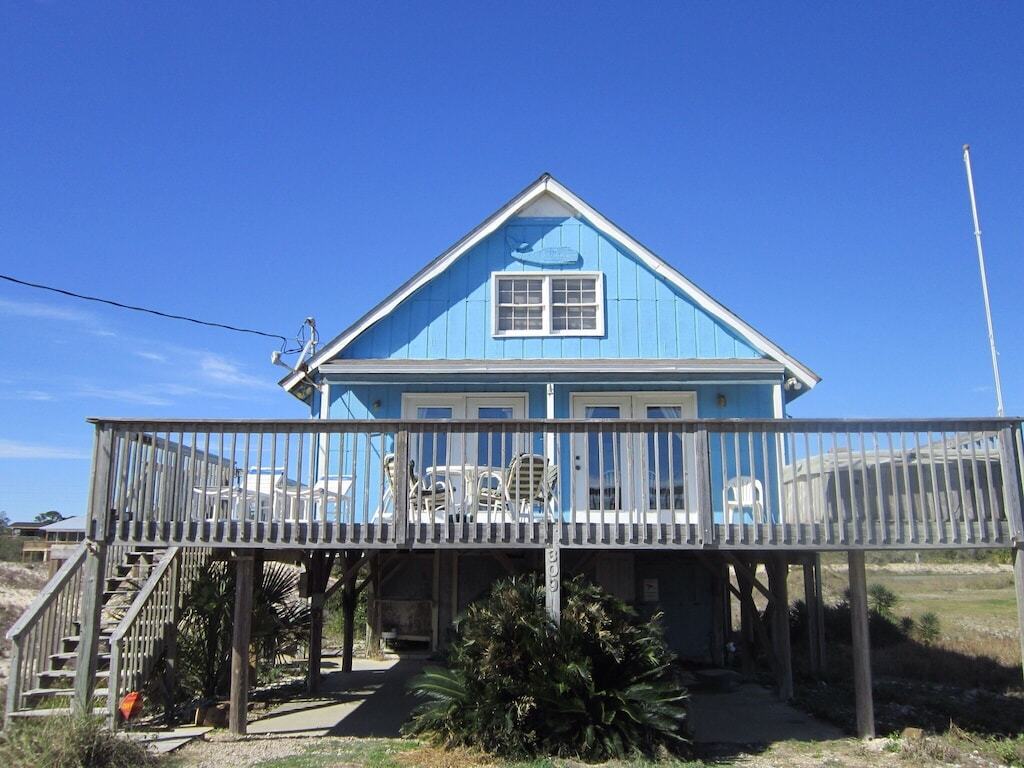 BLUE WHALE on St. George Island, Florida photo