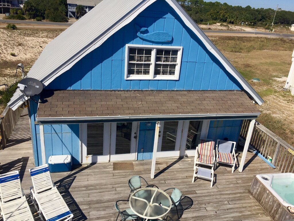 BLUE WHALE on St. George Island, Florida photo