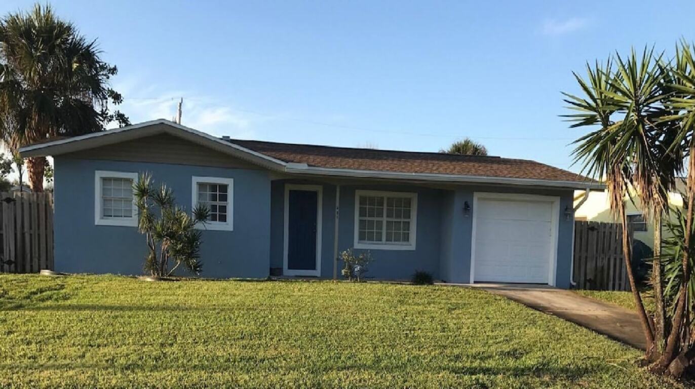Pool at the house and beach across the street! photo