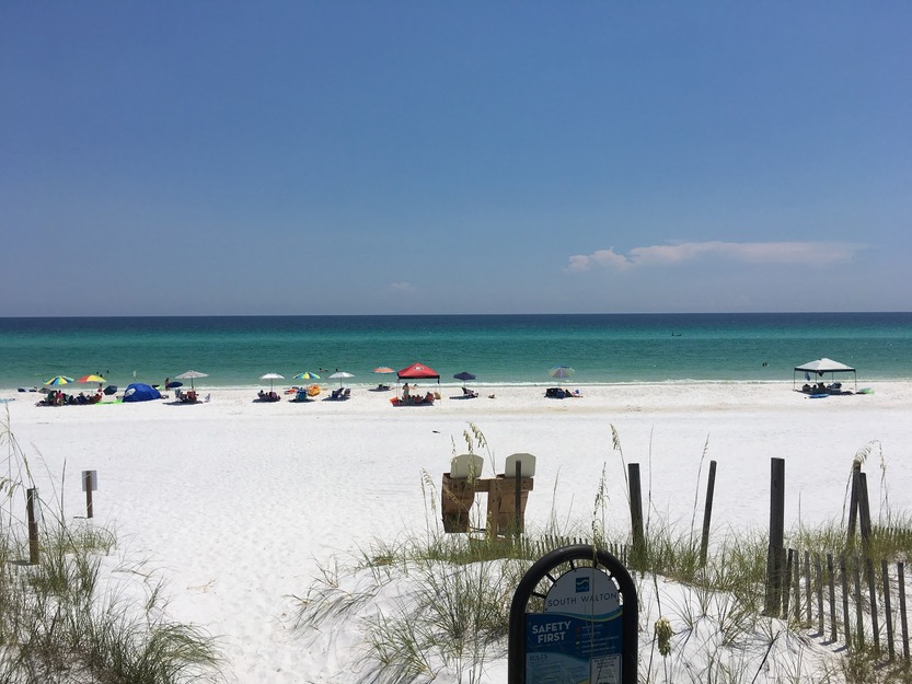 Umbrellas on the beach