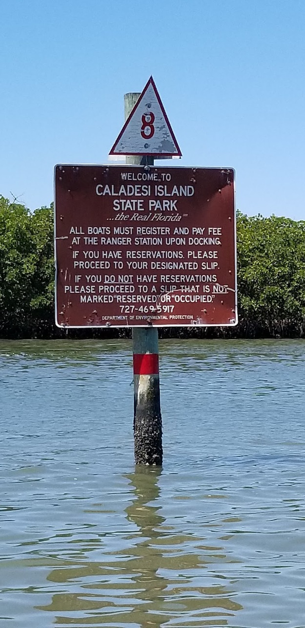 Caladesi Island State Park shield