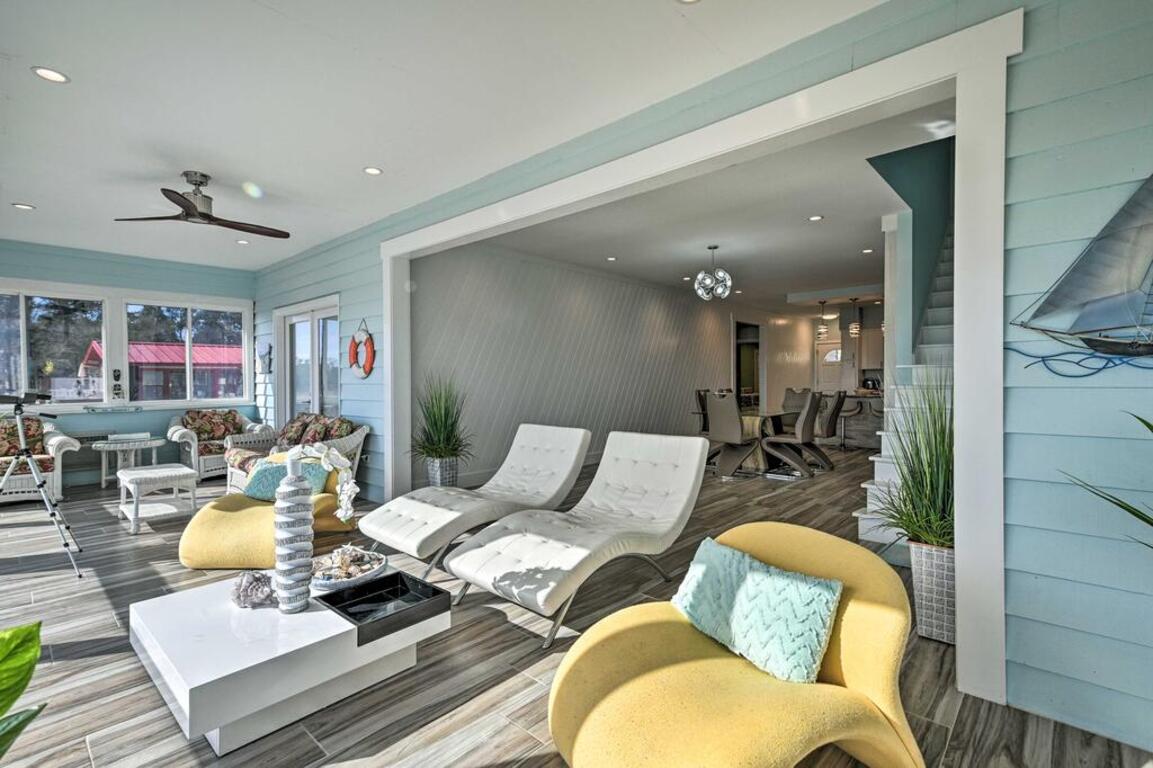 Luxurious Waterfront Retreat with Private Pier! photo