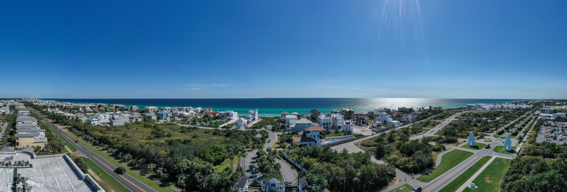 Alys Beach drone view