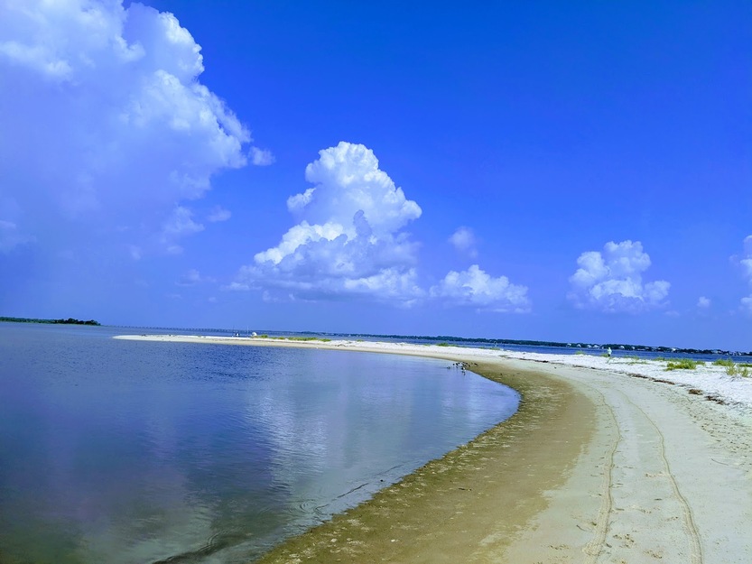 Bald Point State Park Beach