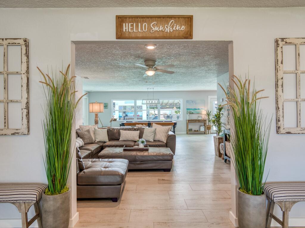Canal-Front Dream - Pool & Dock, 3 Blocks to Beach home photo