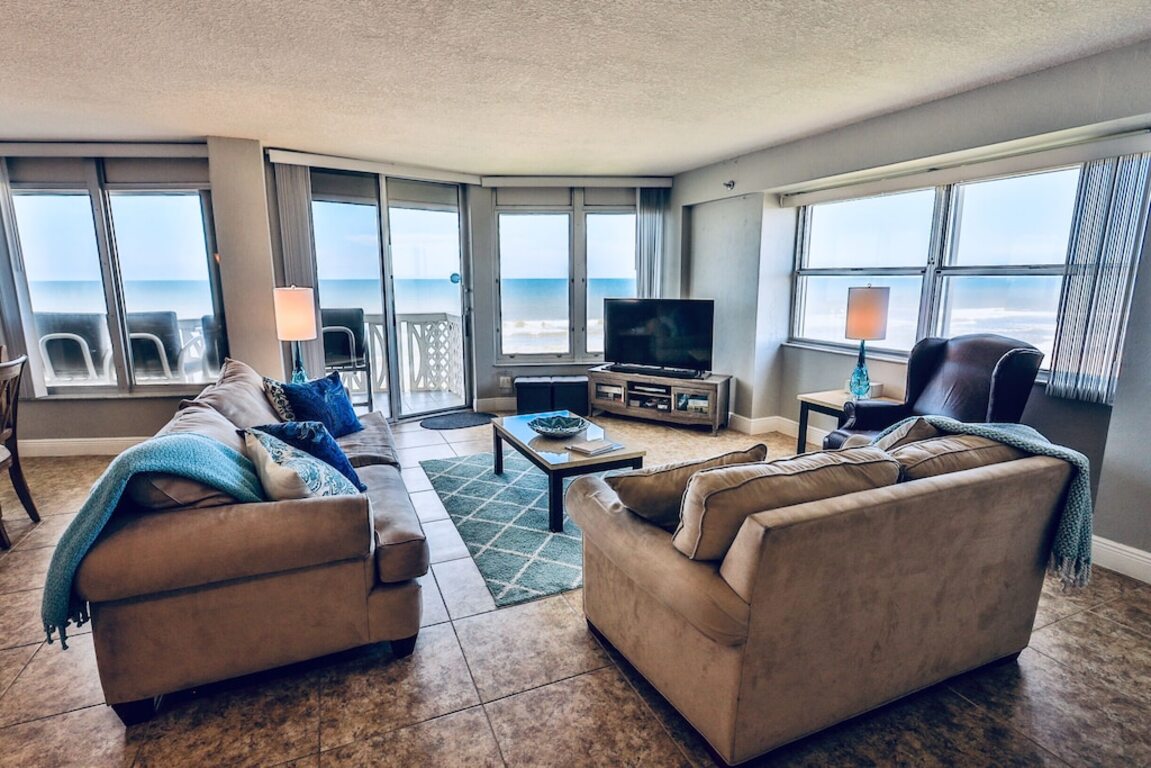 Panoramic Ocean Front Views From Your Amazing Beach Front Condo (3rd Floor) photo