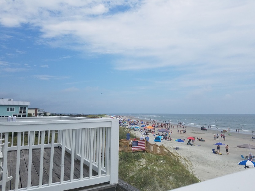 Entrance to Pawleys Island Beach SC