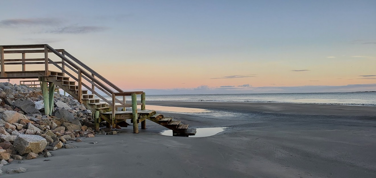 Evening on Seabrook Island Beach SC