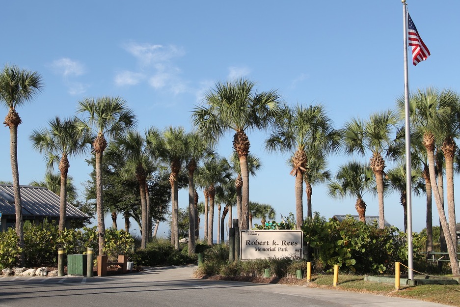 Robert K Rees Memorial Park shield